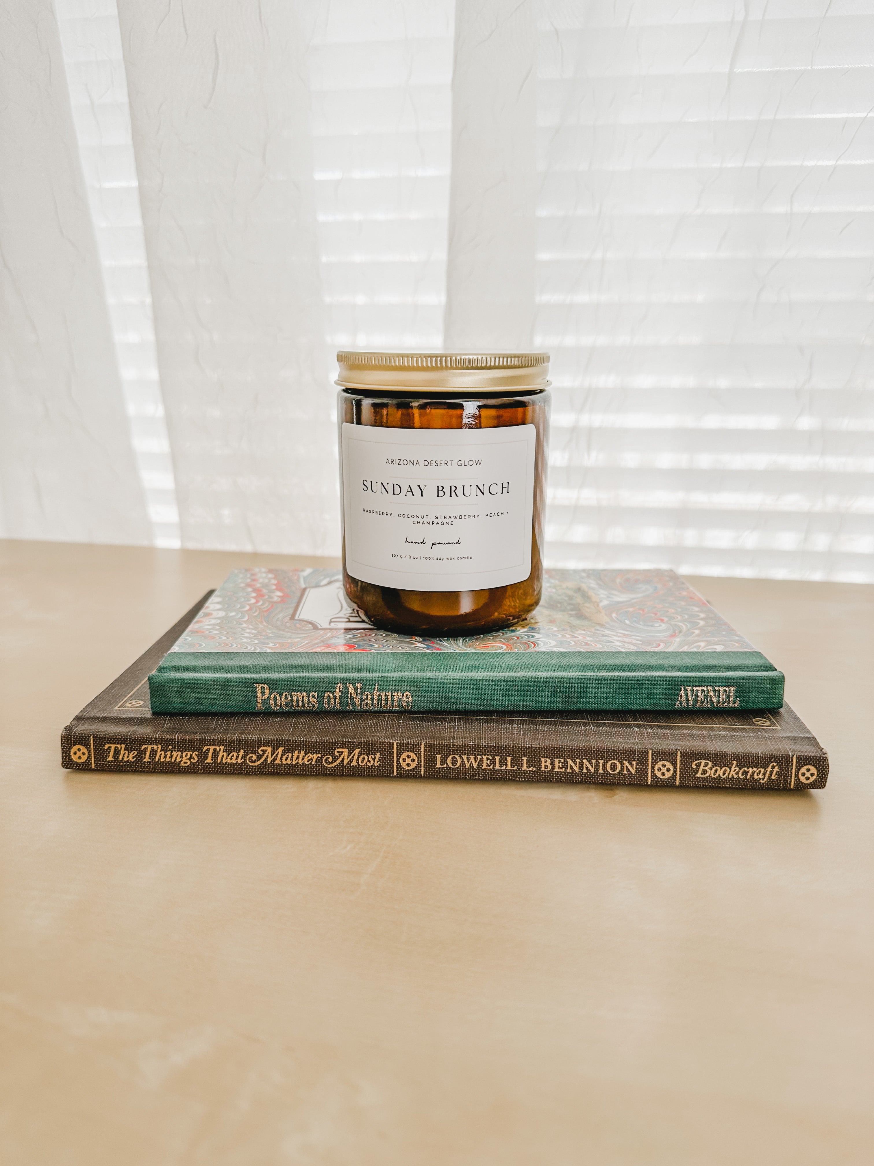 Arizona Fruity Candle Clean Scents Pet Safe Arizona Desert Glow