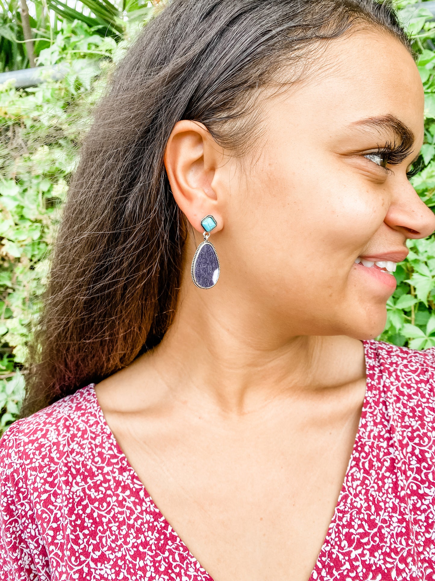 Cow Print Earrings