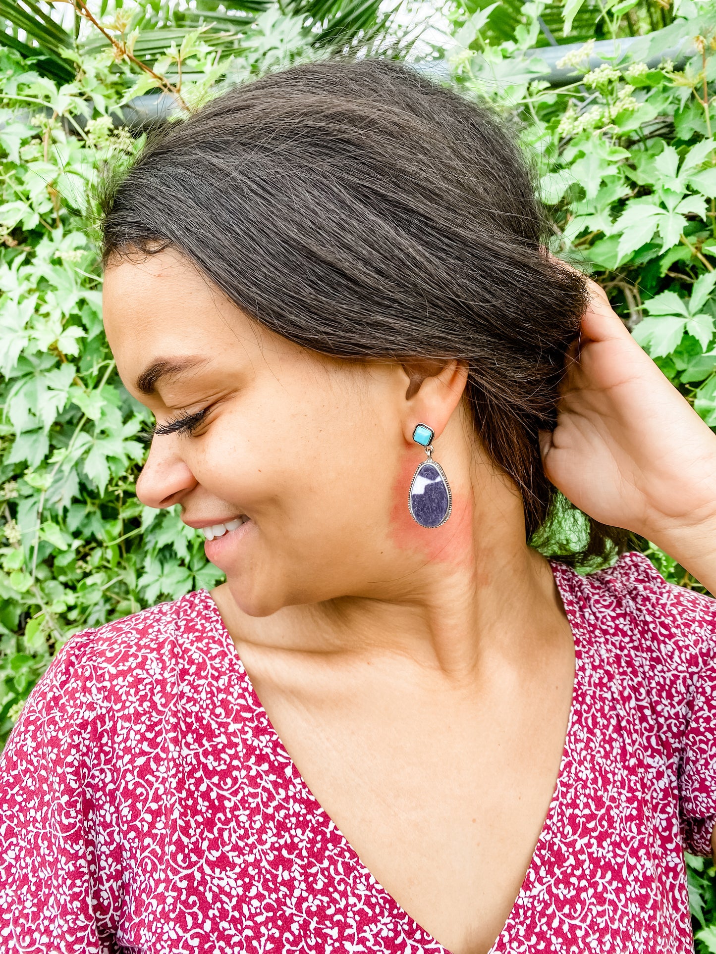 Cow Print Earrings