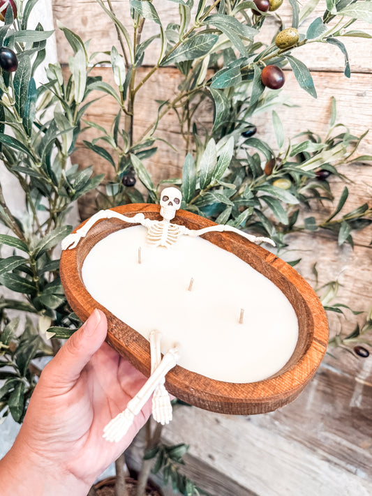 Made To Order Skeleton Bath Candle