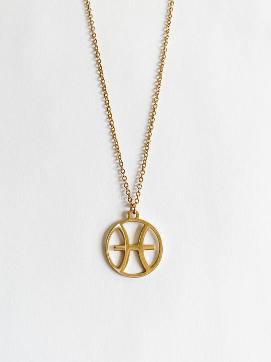 Zodiac Pisces Necklace