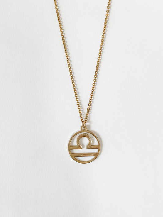 Zodiac Libra Necklace